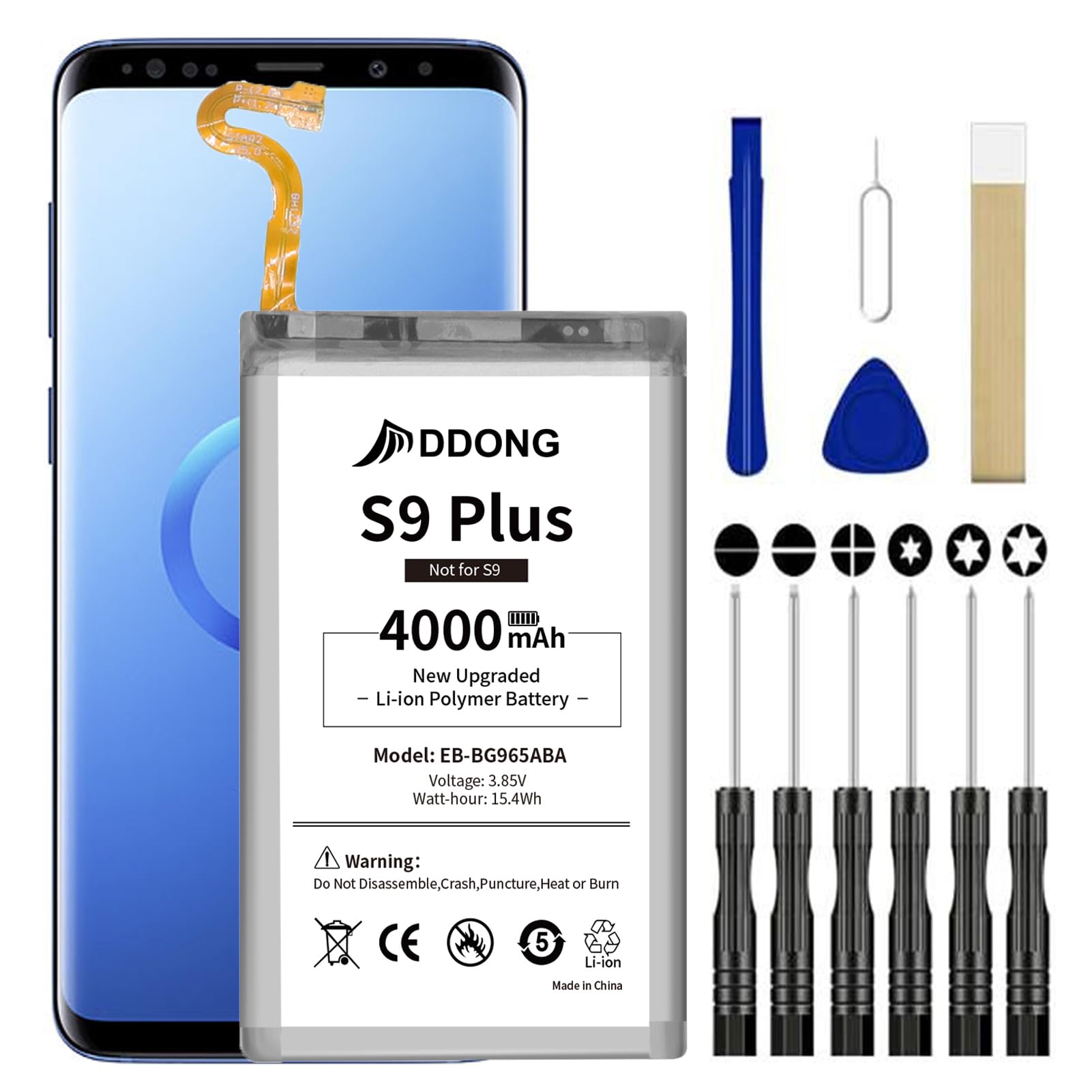 Amazon.com: DDONG for Samsung Galaxy S9 Plus Battery Replacement